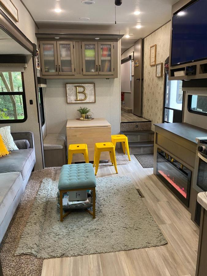 Cozy Rv Experience W/Pool+Spa Near Lake Conroe Willis Exterior foto